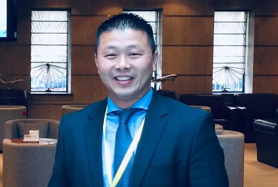 Franklin Wang, gerente comercial de Banco Cathay.