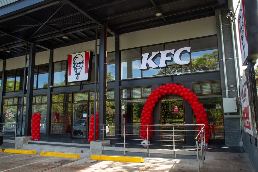 franquicia de comida rápida KFC