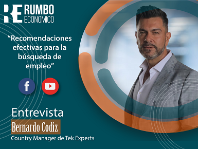 Bernardo Codiz, Country Manager de Tek Experts.