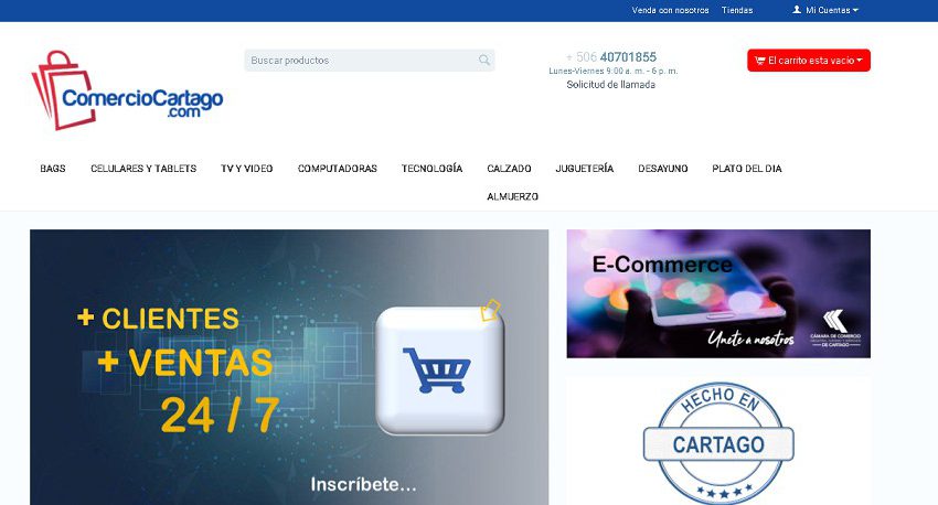  Plataforma de la Cámara de Comercio de Cartago impulsará pymes de la provincia