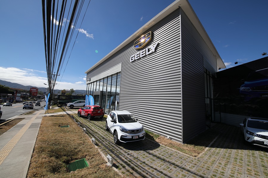  Geely abre su segunda agencia bajo un plan de expansión en el país