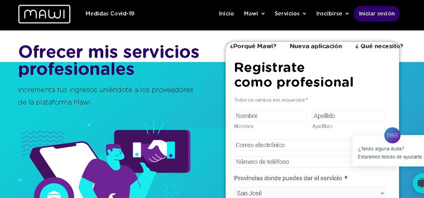  Mawi, la nueva app costarricense que busca facilitar los servicios en el hogar