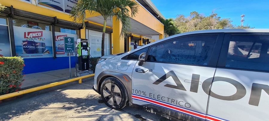 Nosara inaugura la tercera ruta eléctrica de Costa Rica