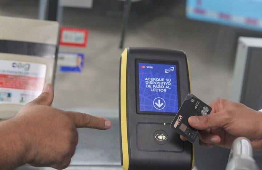  Usuarios superan 500 mil transacciones de pago en el transporte público