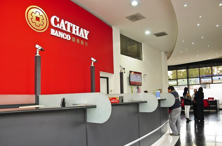  Activos de Banco Cathay crecieron 80% en 10 años