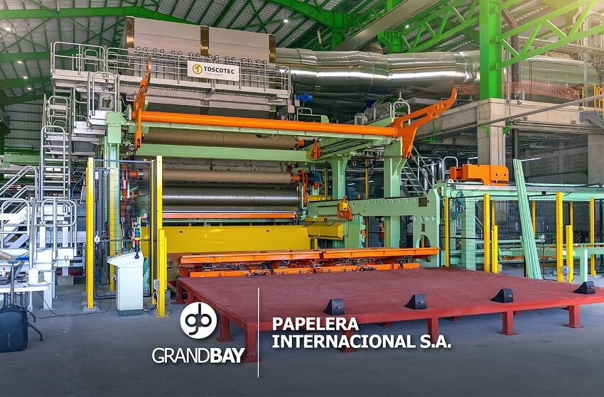  Nuevo molino permitirá a fabricante producir 130 mil toneladas métricas de papel anuales