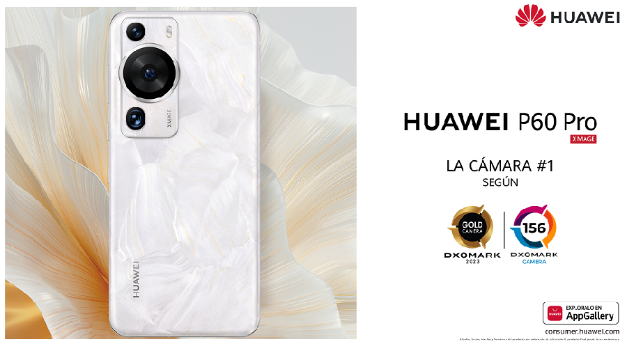 Huawei amplía portafolio en el país con nuevo smartphone P60 Pro