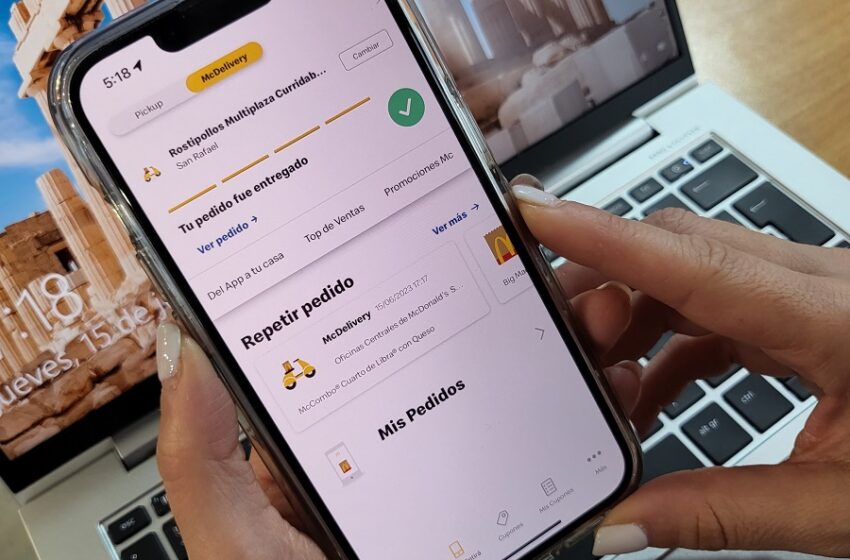  McDonald’s habilita servicio de McDelivery a través de app