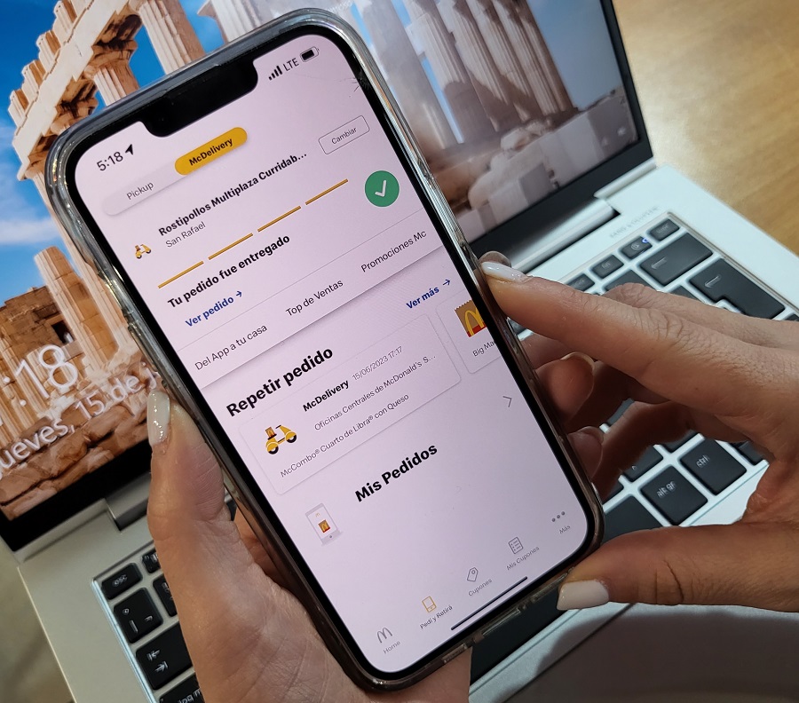 McDonald’s habilita servicio de McDelivery a través de app