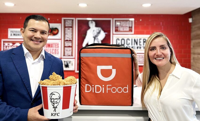  DiDi Food anuncia incorporación de KFC a su plataforma