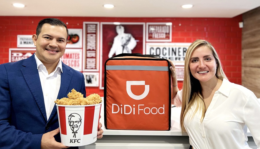 DiDi Food anuncia incorporación de KFC a su plataforma