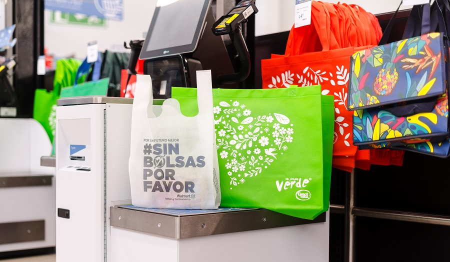 Walmart eliminó 182 millones de bolsas plásticas en Costa Rica