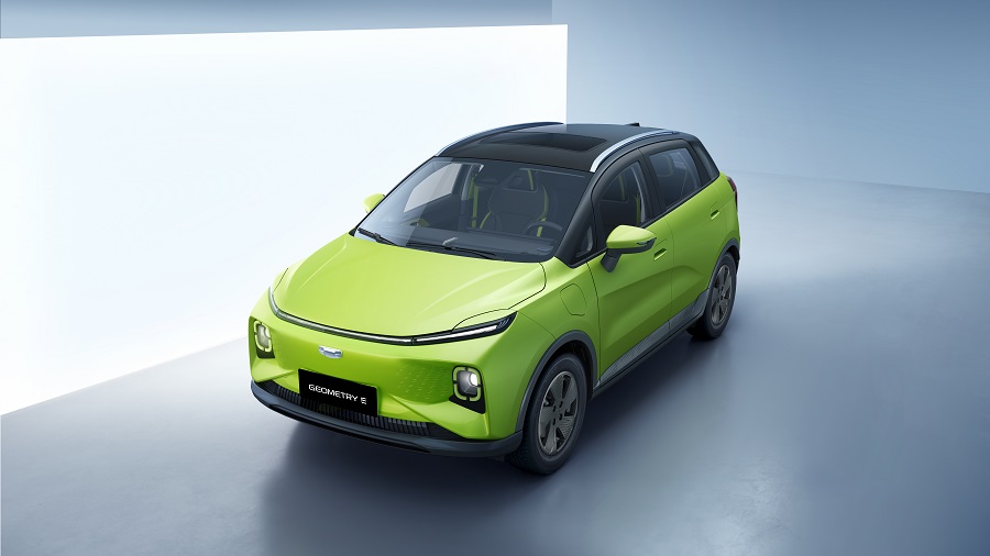 Así es el nuevo vehículo eléctrico de Geely