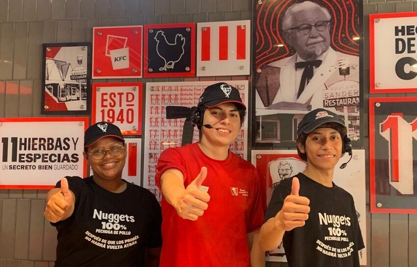  KFC realizará cuatro ferias de empleo durante octubre