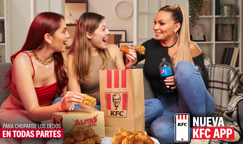  KFC digitaliza pedidos de clientes mediante nueva app