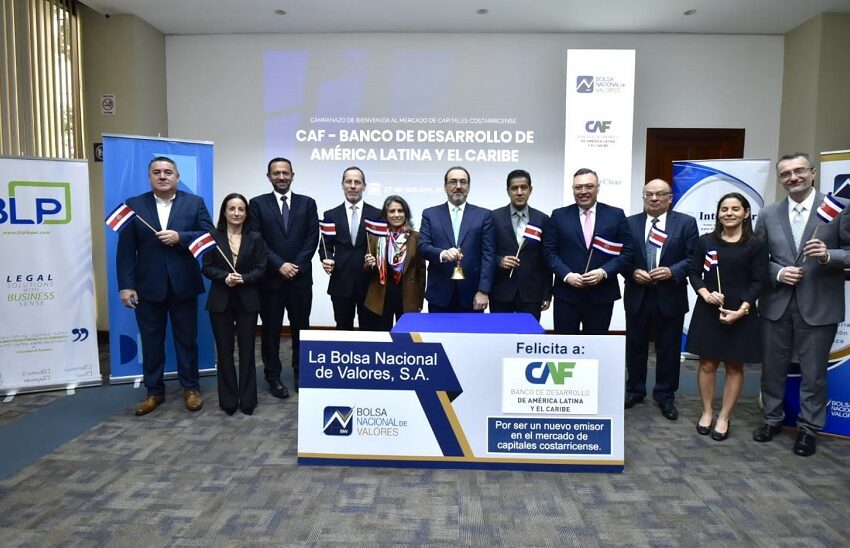  CAF se convierte en nuevo emisor en mercado de valores costarricense