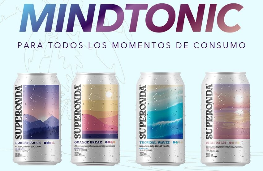  Empresa lanza nuevas bebidas con CBD en el país