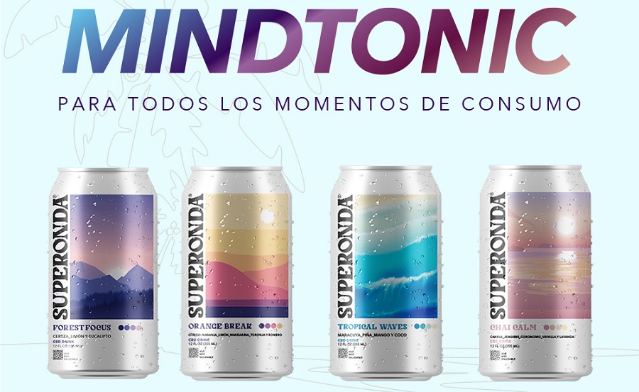 Empresa lanza nuevas bebidas con CBD en el país