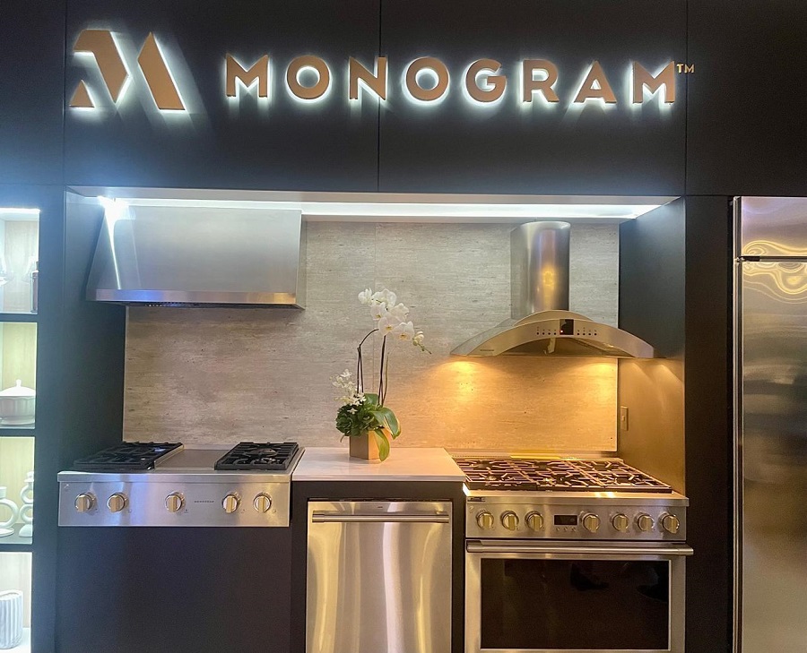 Monogram lanza espacio de exhibición de productos de lujo para cocinas