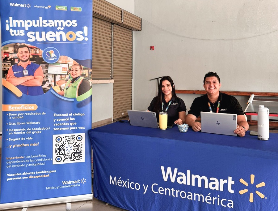 Walmart anuncia iniciativas para contratación de colaboradores