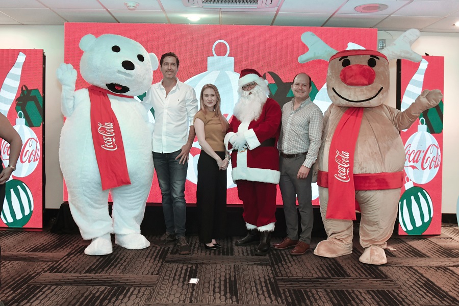 Coca-Cola presentó sus actividades para esta navidad