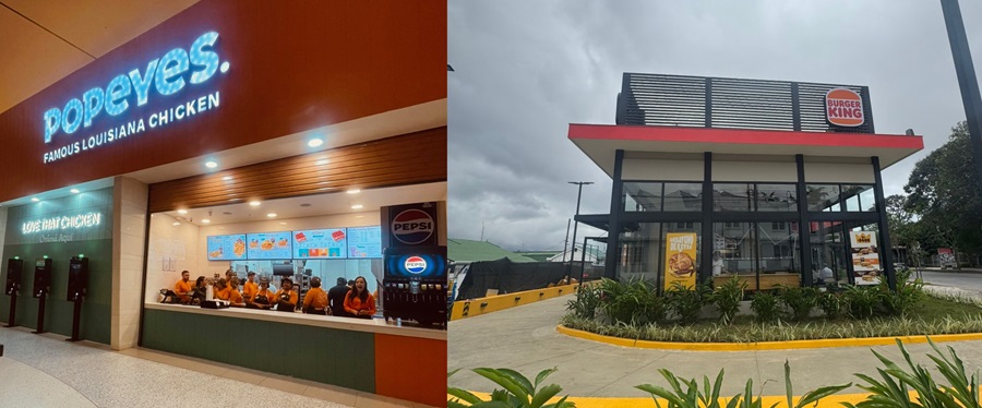 Restaurantes Popeyes y Burger King amplían presencia en Costa Rica