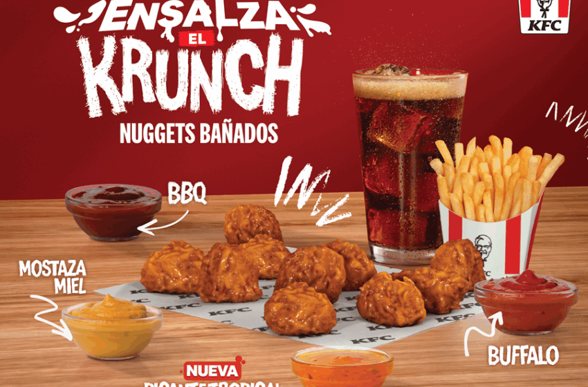  KFC Costa Rica lanza Nuggets & Alitas Bañadas con nueva salsa picante tropical