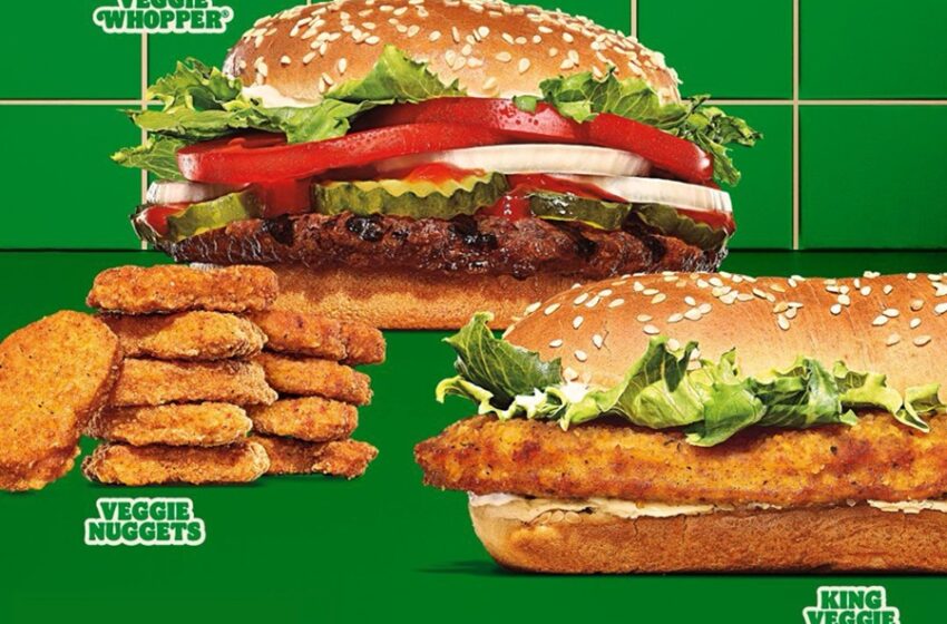  Burger King relanza Tienda Veggie con más opciones a base de plantas