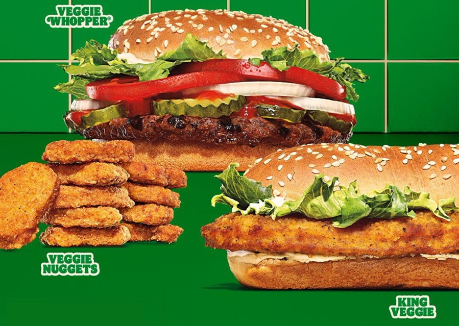 Burger King relanza Tienda Veggie con más opciones a base de plantas