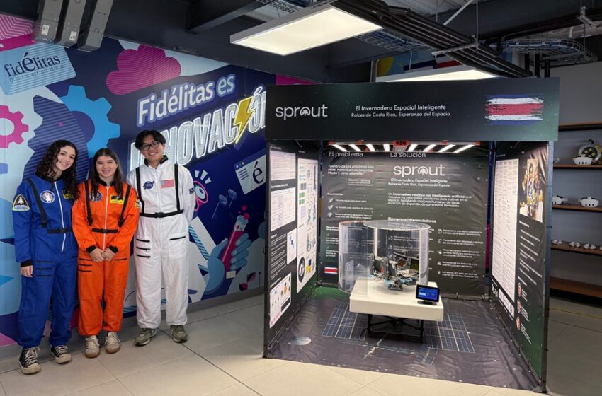  Jóvenes ticos crean invernadero robótico