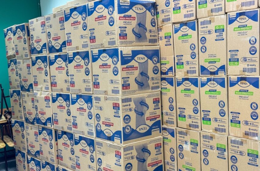  Hospital Blanco Cervantes recibe importante donación de 22 mil pañales para sus pacientes