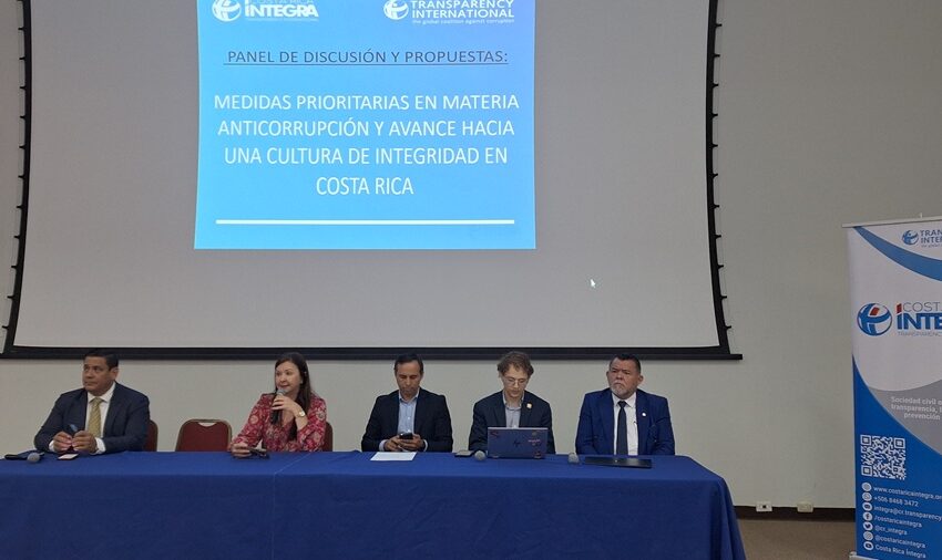  Costa Rica baja su calificación en el Índice de Percepción de la Corrupción (IPC)