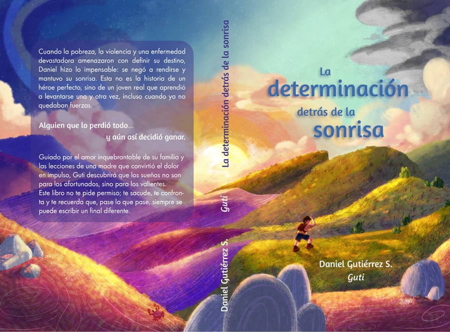 Presentan libro: “La determinación detrás de la sonrisa”