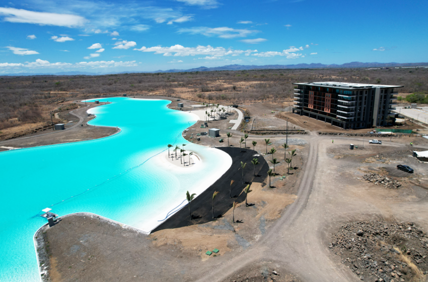  Finalizan construcción de primera laguna Crystal Lagoons de Costa Rica