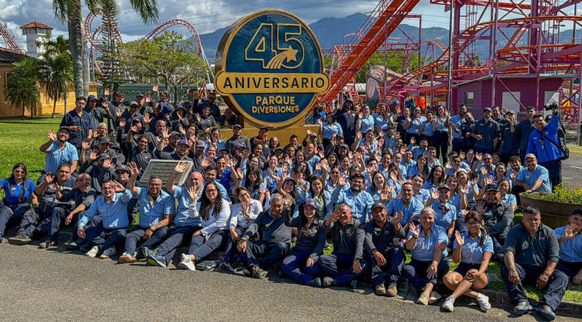  Parque Diversiones se viste de gala este 2026 e inicia celebración de 45 aniversario