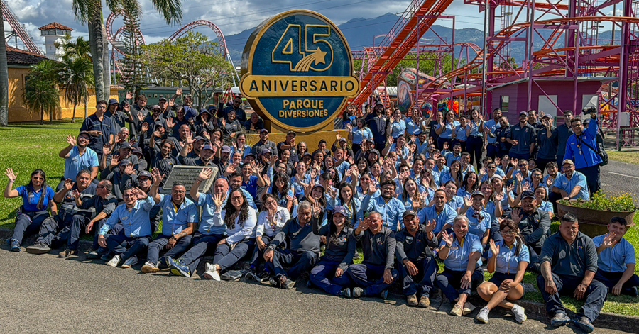 Parque Diversiones se viste de gala este 2026 e inicia celebración de 45 aniversario