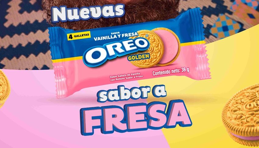  Oreo amplía portafolio con nueva galleta versión fresa