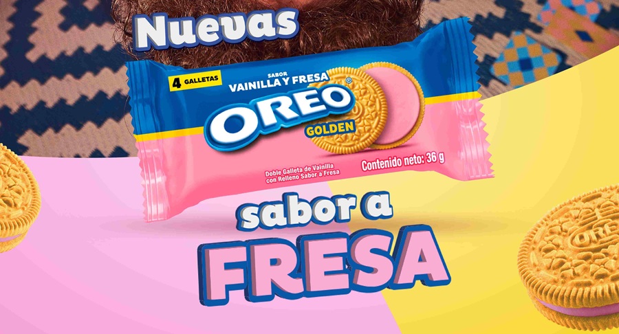 Oreo amplía portafolio con nueva galleta versión fresa