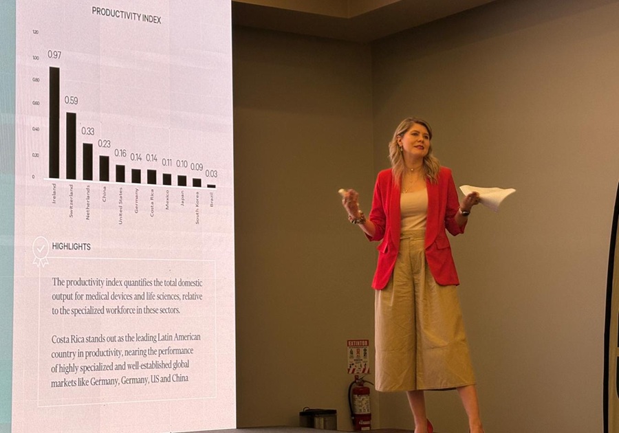 Costa Rica destaca en manufactura de dispositivos médicos, señala informe