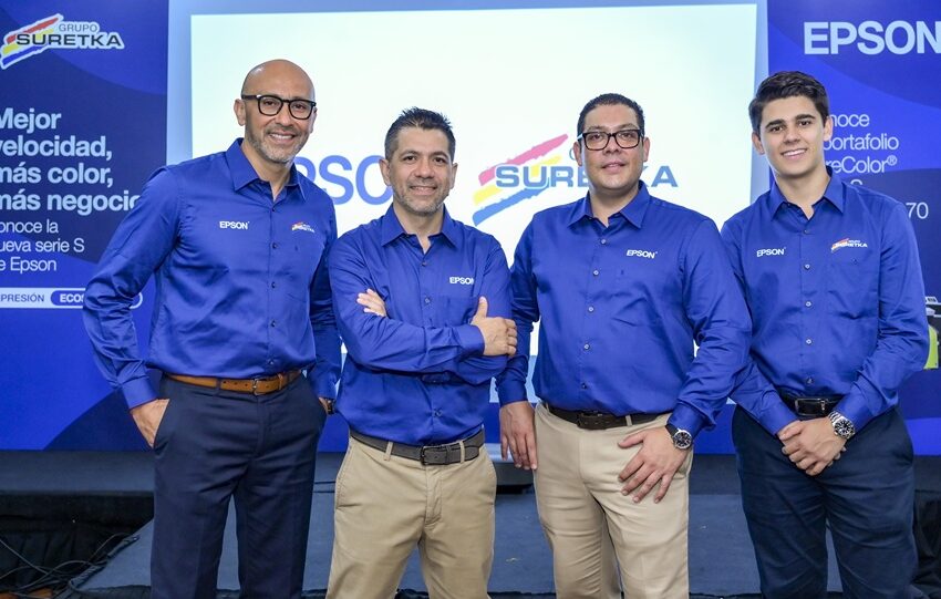  Epson proyecta crecer 12% en Costa Rica de la mano de Grupo Suretka