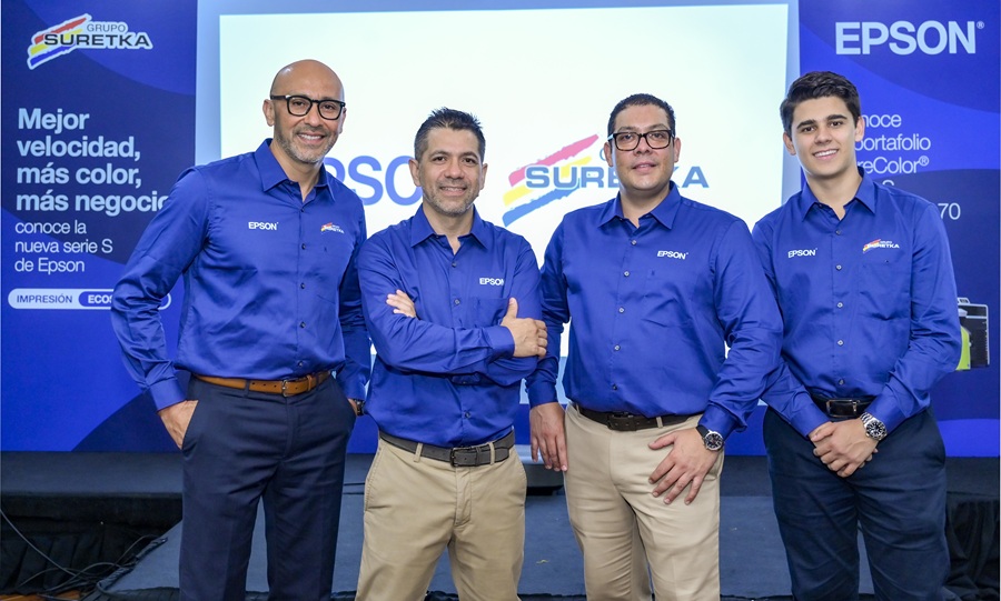 Epson proyecta crecer 12% en Costa Rica de la mano de Grupo Suretka