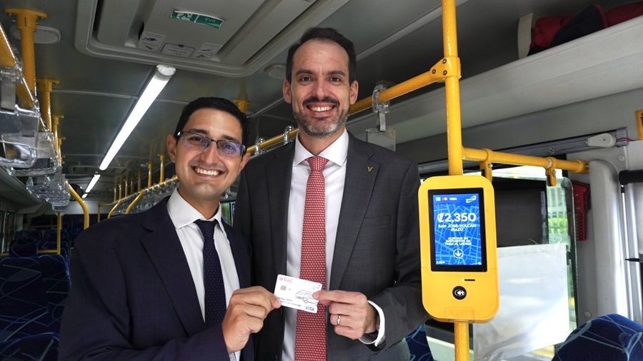 Lanzan nueva tarjeta de monedero SINPE-TP para el pago electrónico en transporte público