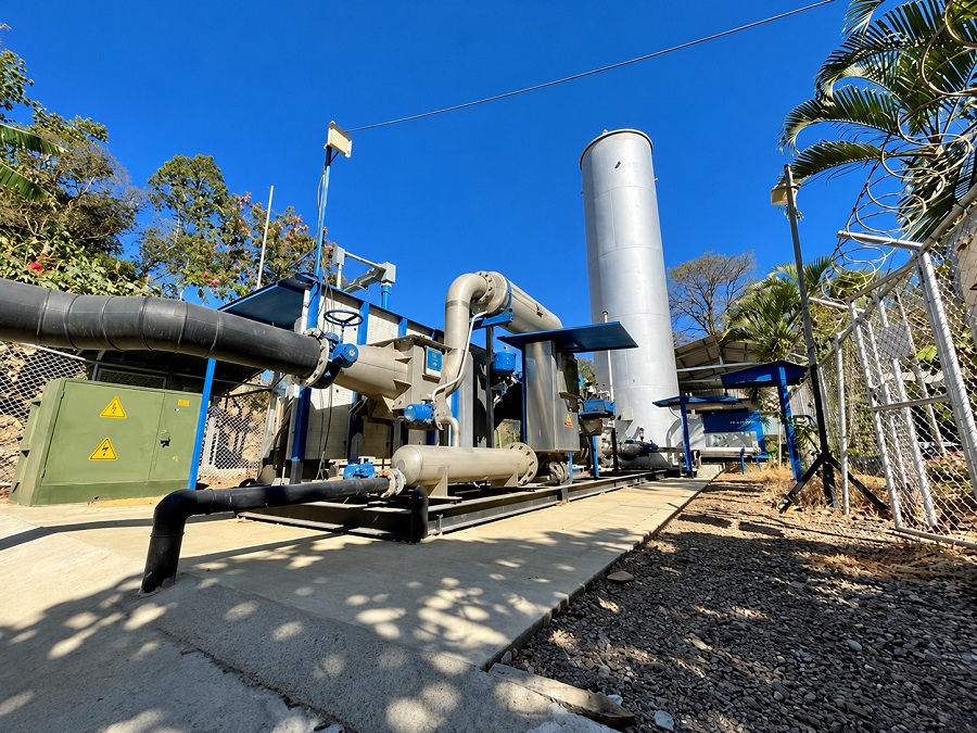 Parque de tecnología ambiental logra generar su propia electricidad mediante biogás