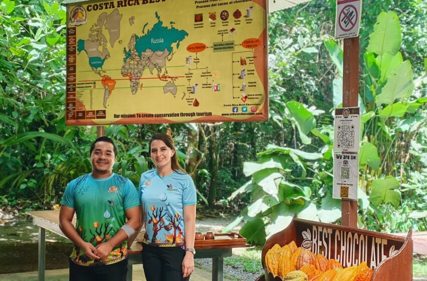  De guías turísticos a emprendedores del cacao, así nació Costa Rica Best Chocolate Tour